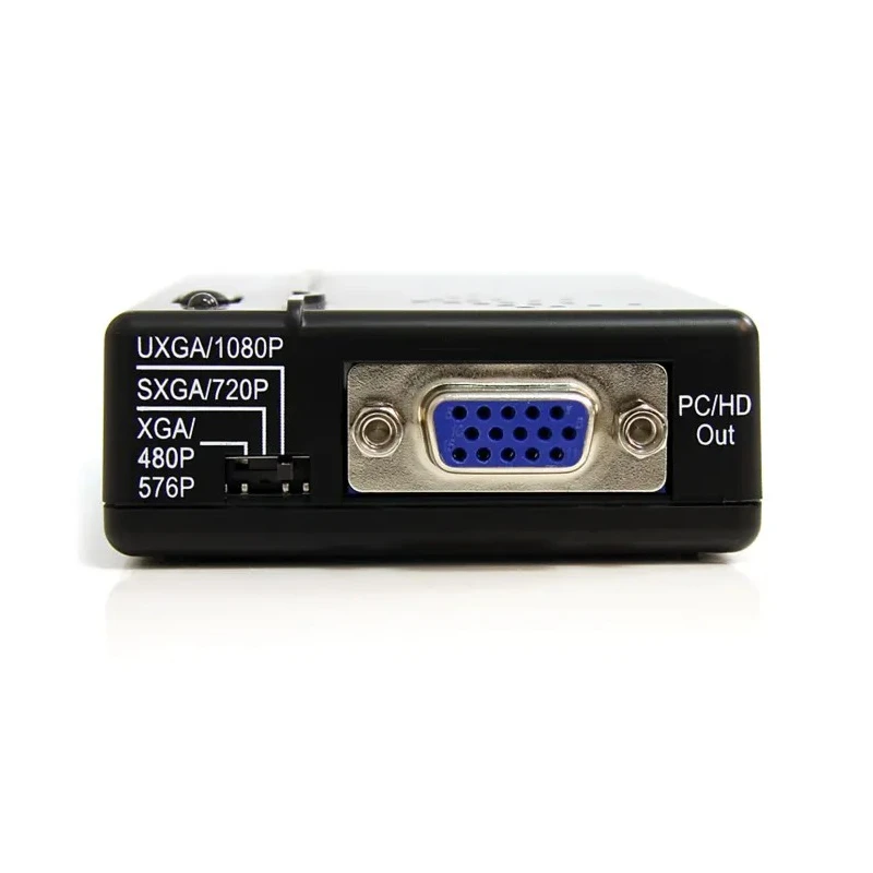 StarTech.com 1 Port S Video to VGA Video Converter 12 mm Cable Length 1280 x 1024 Pixel Maximum Resolution VID2VGATV2