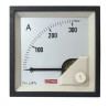 RS PRO Analogue Panel Ammeter 300 A DC, 68 mm x 68 mm, 1 % Moving Coil 186-2493