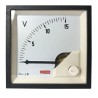 RS PRO Analogue Panel Ammeter DC 68mm x 68mm Cutout with Knife-Edge Pointer 186-2495