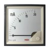 RS PRO Analogue Panel Ammeter 20 mA DC, 92 mm x 92 mm, 1 % Moving Coil 186-2501