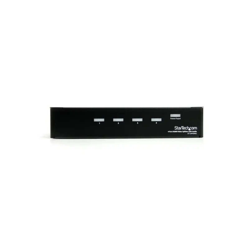 StarTech.com 4 Port 1 Input 4 Output HDMI Video Splitter with 1920 x 1200 Pixel Resolution ST124HDMI2