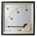 RS PRO Analogue Panel Ammeter DC 92mm x 92mm Cutout 1% Accuracy 15mV to 600VDC 186-2509