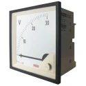 RS PRO Analogue Panel Ammeter DC 92mm x 92mm Cutout 1% Accuracy 15mV to 600VDC 186-2509