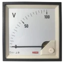 RS PRO Analogue DC Voltmeter Panel Meter 92mm x 92mm Cutout 15mV to 600VDC Accuracy 1% 186-2511