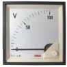 RS PRO Analogue DC Voltmeter Panel Meter 92mm x 92mm Cutout 15mV to 600VDC Accuracy 1% 186-2511