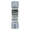 Eaton 6A Fast Acting Melamine Cartridge Fuse 10 x 38 mm 600V AC KTK-6