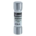Eaton 6A Fast Acting Melamine Cartridge Fuse 10 x 38 mm 600V AC KTK-6