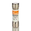 Eaton Fibreglass Cartridge Fuse 10A T Time Delay 10 x 38 mm 500V AC FNQ-10