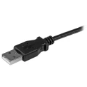 RS PRO USB 2.0 Male USB Type A to Male Micro USB Type B Cable, Black, 1 m UUSBHAUB1M