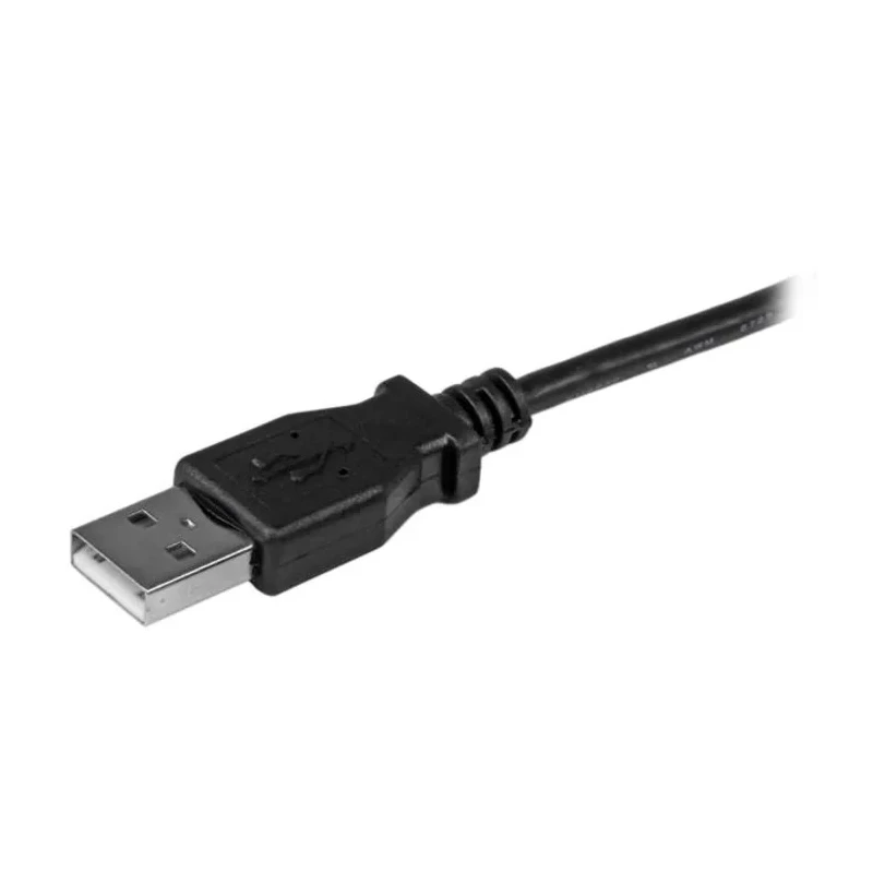 RS PRO USB 2.0 Male USB Type A to Male Micro USB Type B Cable, Black, 1 m UUSBHAUB1M