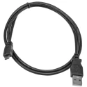 RS PRO USB 2.0 Male USB Type A to Male Micro USB Type B High Speed Data Transfer Cable 2m UUSBHAUB2M