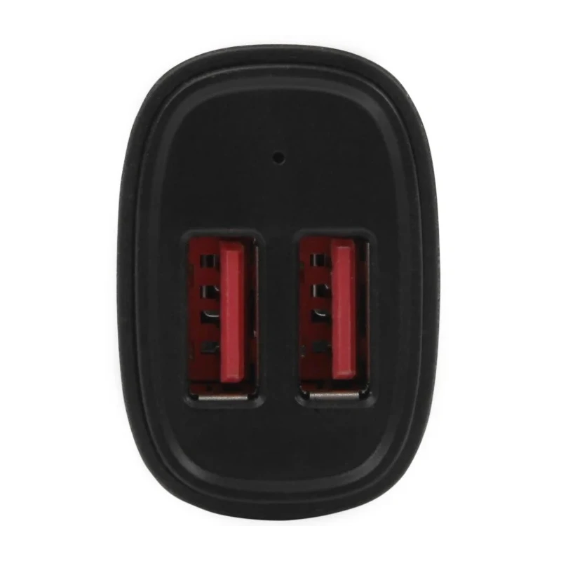 StarTech.com 2-Port USB Car Charger 24W Max Input 24V DC Output 5V DC 2.4A USB2PCARBKS