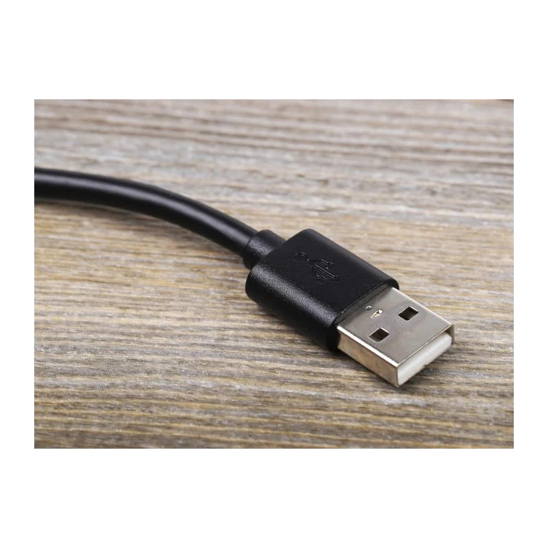 StarTech.com USB 2.0 Male USB 2.0 Type A to Male USB Type C Black 1m Cable USB2AC1M