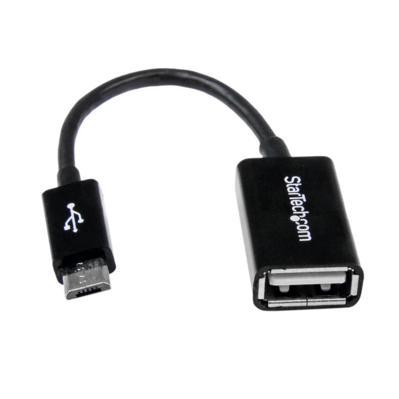 StarTech.com IC Socket USB Cable Female Micro USB Type B to Female USB 2.0 Type A 127 mm UUSBOTG
