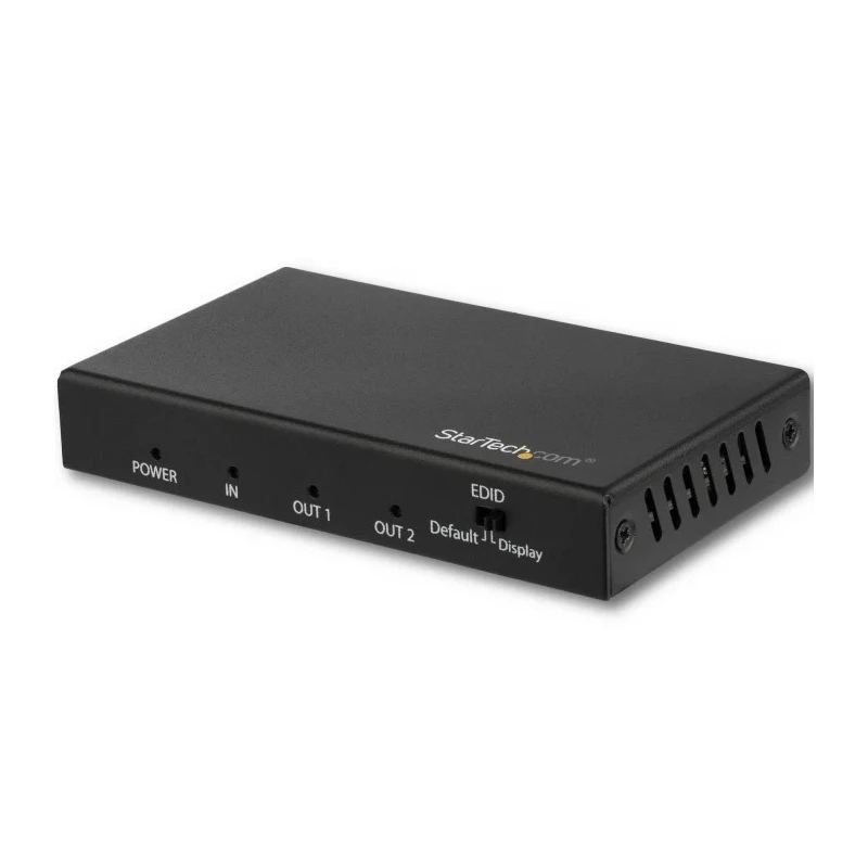 StarTech.com 2 Port 1 Input 2 Output HDMI Video Splitter 4096x2160 Resolution ST122HD202