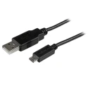 StarTech.com USB 2.0, Male USB 2.0 Type A to Male Micro USB Type B Cable, Black Jacket, 500 mm USBAUB50CMBK