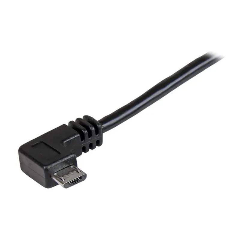StarTech.com USB 2.0 Male USB 2.0 Type A to Male Micro USB Type B Connector Cable Black 500mm USBAUB50CMRA
