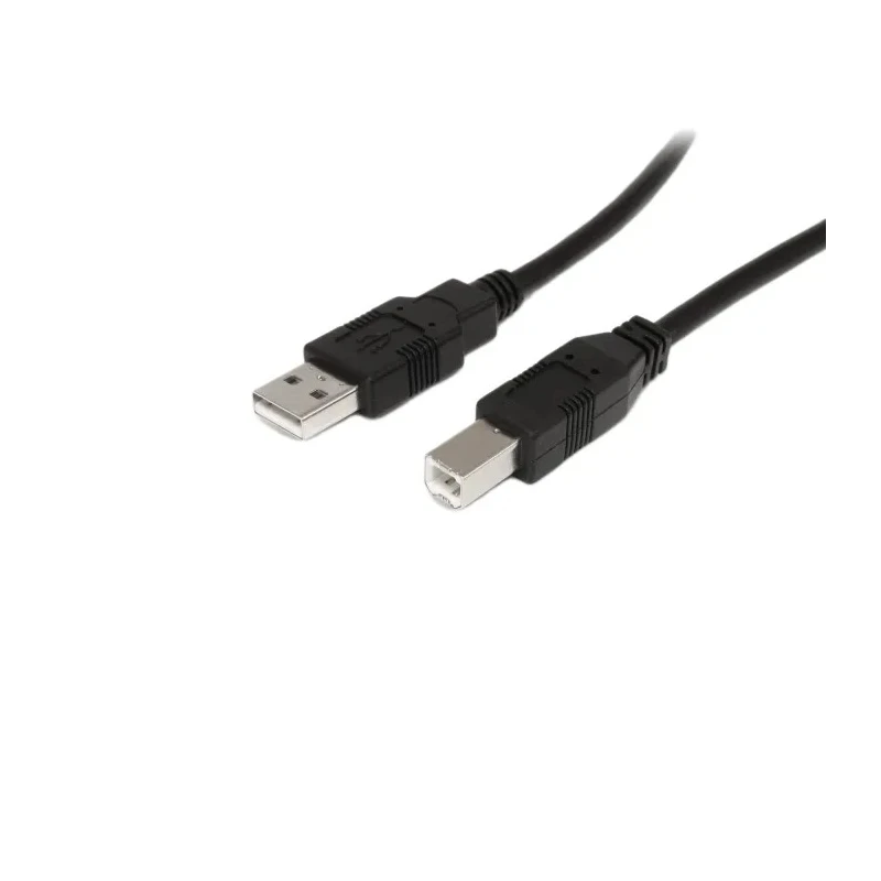 StarTech.com USB 2.0 Male USB 2.0 Type A to Male USB B Cable, Black Jacket, 9m USB2HAB30AC