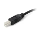 StarTech.com USB 2.0 Male USB 2.0 Type A to Male USB B Cable, Black Jacket, 9m USB2HAB30AC
