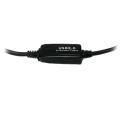StarTech.com USB 2.0 Male USB 2.0 Type A to Male USB B Cable, Black Jacket, 9m USB2HAB30AC