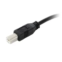 StarTech.com USB 2.0 Male USB 2.0 Type A to Male USB B Cable, Black Jacket, 9m USB2HAB30AC