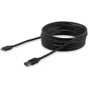 StarTech.com USB 3.0 Male USB Type A to Male Micro USB Type B Cable Black 3 m USB3AUB3MS