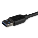 StarTech.com USB 3.0 Male USB Type A to Male Micro USB Type B Cable Black 3 m USB3AUB3MS