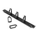 StarTech.com Steel Cable Entry Panel Cable Management Panel for Network Distribution Cabling, Server Racks and CABLMANAGER2