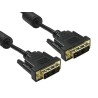 Startech Male DVI-D Single Link to Male DVI-D Cable 3 m, Black Sheath, Polyvinyl Chloride Jacket 186-3025