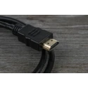 RS PRO Male DisplayPort to Male HDMI Polyvinyl Chloride DisplayPort Cable 1 m 186-3034