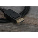 RS PRO Male DisplayPort to Male HDMI Polyvinyl Chloride DisplayPort Cable 1 m 186-3034