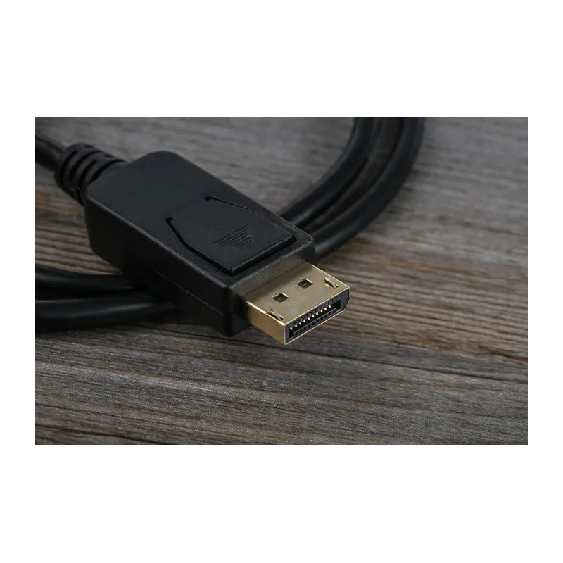 RS PRO Male DisplayPort to Male HDMI Polyvinyl Chloride DisplayPort Cable 1 m 186-3034