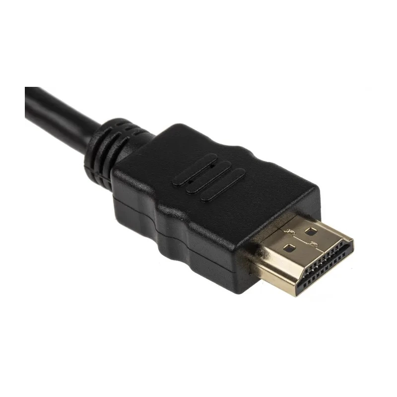 RS PRO Male DisplayPort to Male HDMI Polyvinyl Chloride DisplayPort Cable 2 m 186-3035