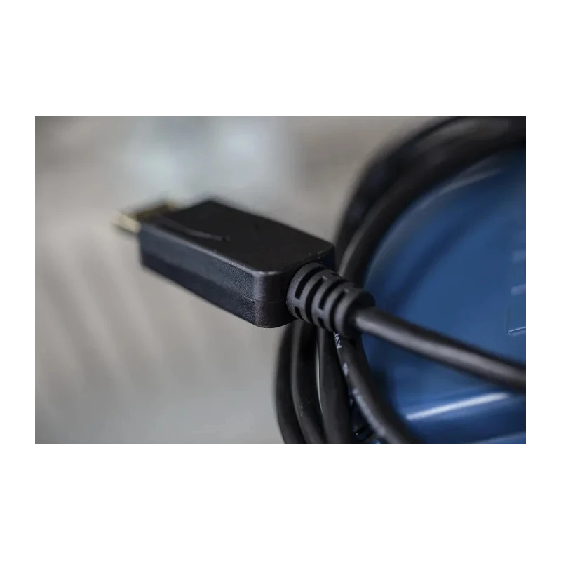 RS PRO Male DisplayPort to Male HDMI Polyvinyl Chloride DisplayPort Cable 2 m 186-3035