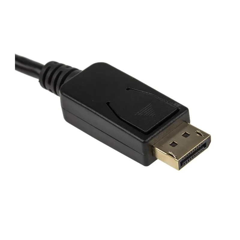 RS PRO Male DisplayPort to Male HDMI Polyvinyl Chloride DisplayPort Cable 2 m 186-3035