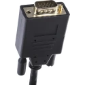 RS PRO Male DisplayPort to Male VGA Polyvinyl Chloride DisplayPort Cable 3 m 186-3039