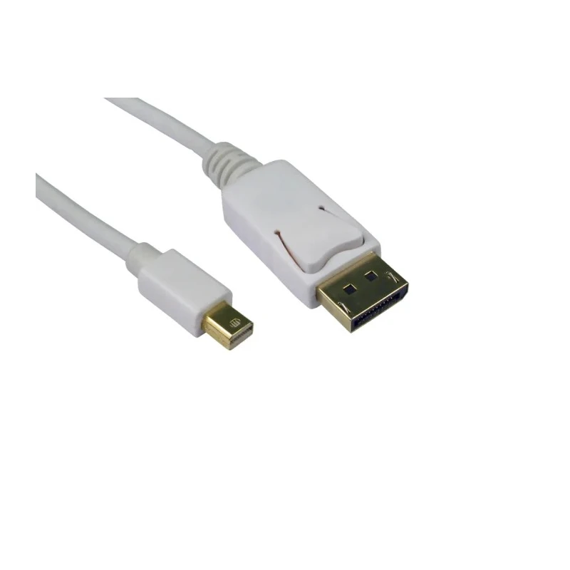RS PRO Male Mini DisplayPort to Male DisplayPort Polyvinyl Chloride Cable 2 m 186-3060