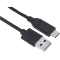 RS PRO IC Socket USB Cable Male USB Type A to Male USB Type C 2 m USB 2.0 20V 186-3055