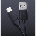 RS PRO IC Socket USB Cable Male USB Type A to Male USB Type C 2 m USB 2.0 20V 186-3055