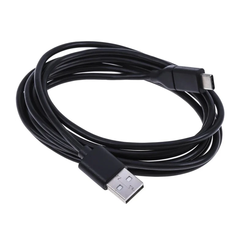 RS PRO IC Socket USB Cable Male USB Type A to Male USB Type C 2 m USB 2.0 20V 186-3055