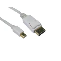 RS PRO Male Mini DisplayPort to Male DisplayPort Polyvinyl Chloride DisplayPort Cable 5 m 186-3062