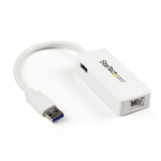 StarTech.com USB Ethernet Adapter USB 3.0 1000Mbps Network Speed 155mm Cable Length USB31000SPTW