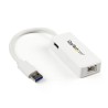 StarTech.com USB Ethernet Adapter USB 3.0 1000Mbps Network Speed 155mm Cable Length USB31000SPTW