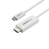 StarTech.com USB 3.1 Type-C to HDMI Adapter Cable 4K 60Hz 1 Display Support CDP2HD1MWNL