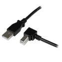 StarTech.com USB 2.0 Male USB 2.0 Type A to Male USB B Cable Black 1m USBAB1MR