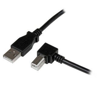 StarTech.com USB 2.0 Male USB Type A to Male USB B Cable Black 3 m USBAB3MR
