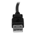 StarTech.com USB 2.0 Male USB 2.0 Type A to Male USB B Cable Black 1m USBAB1MR