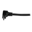 StarTech.com USB 2.0 Male USB 2.0 Type A to Male Micro USB Type B Cable, Black, 2 m USBAUB2MU