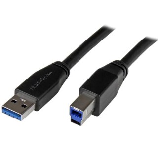 StarTech.com USB 3.0 Male USB Type A to Male USB B Cable 1 m Blue USB3SAB1M
