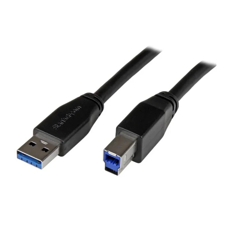 StarTech.com USB 3.0 Male USB Type A to Male USB B Cable 1 m Blue USB3SAB1M